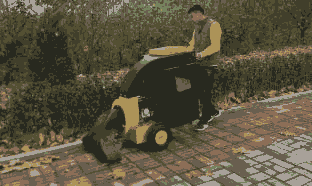 滁州市物業(yè)小區(qū)街道學校落葉雜草收集車BY-T2