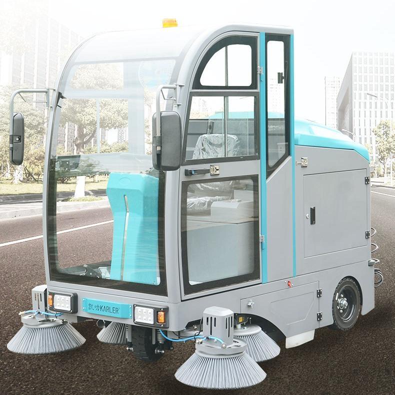 凱叻KL2000駕駛式掃地機(jī) 機(jī)械鋼鐵工廠道路保潔清掃車