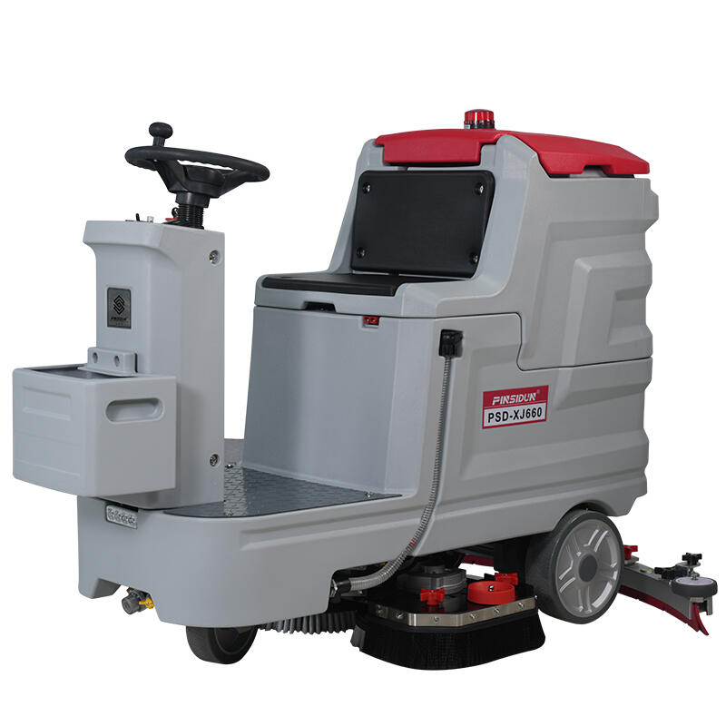 嘉興洗地機(jī)廠家 品斯頓座駕式拖地機(jī)XJ600全自動(dòng)單刷版