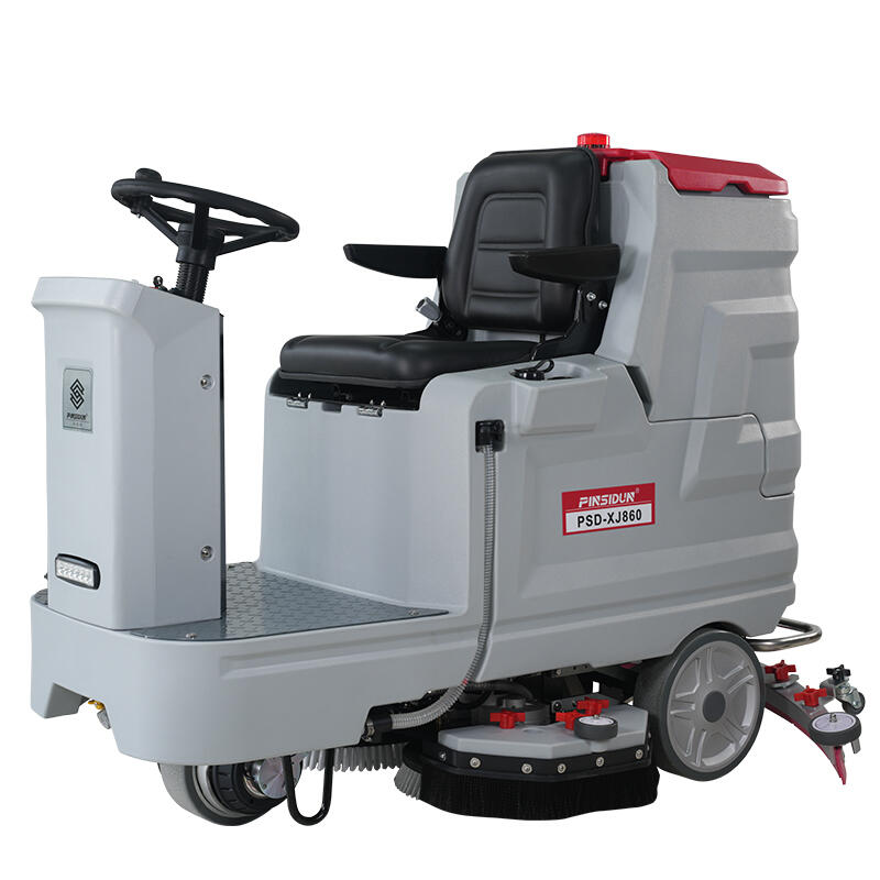 嘉興洗地機(jī)工廠店 品斯頓大容量清洗吸干擦地機(jī)XJ860前驅(qū)版