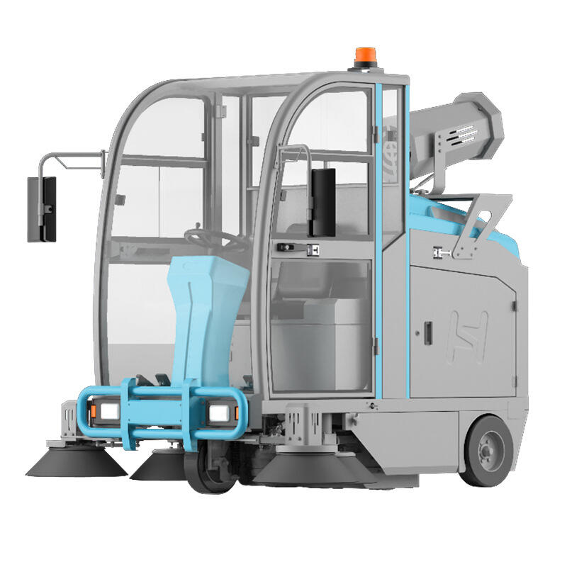 駕駛式掃地機(jī)KL2000工業(yè)工廠車間清掃車 嘉興物業(yè)小區(qū)道路電動(dòng)掃地車